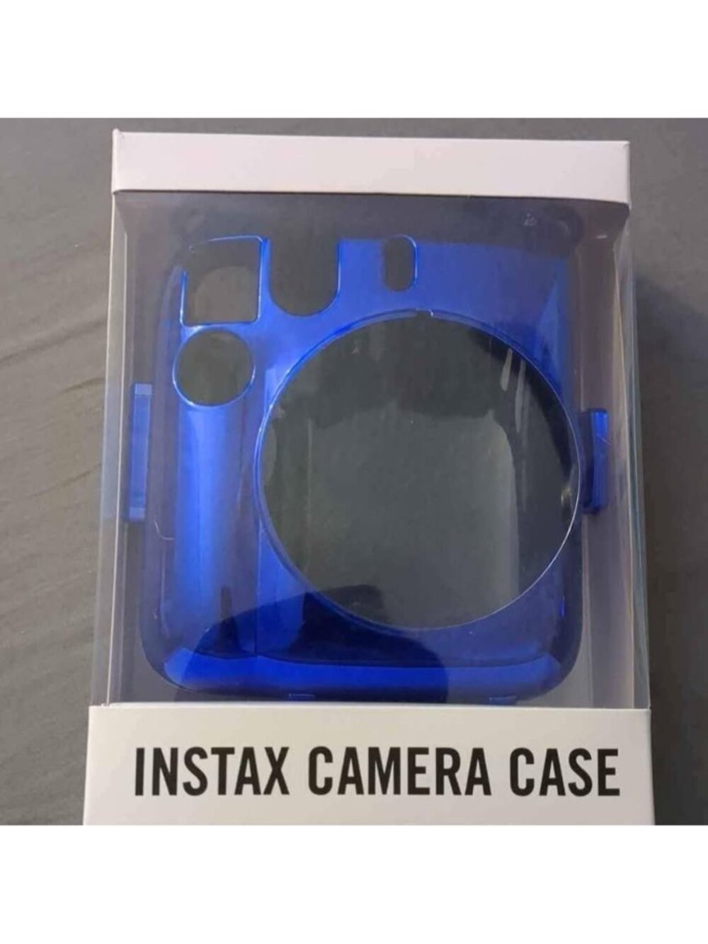 NIB Instax hard shell camera case with strap fits Mini 12 camera